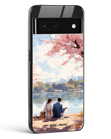 Sakura Serenade [BREATHE] Glass Case Phone Cover (Google)