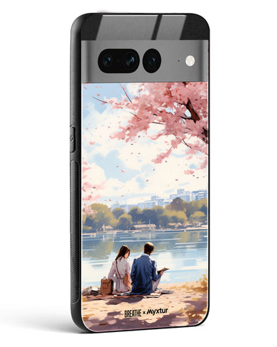 Sakura Serenade [BREATHE] Glass Case Phone Cover (Google)