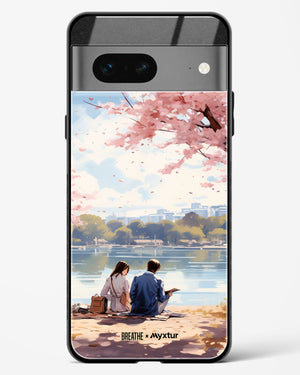 Sakura Serenade [BREATHE] Glass Case Phone Cover (Google)