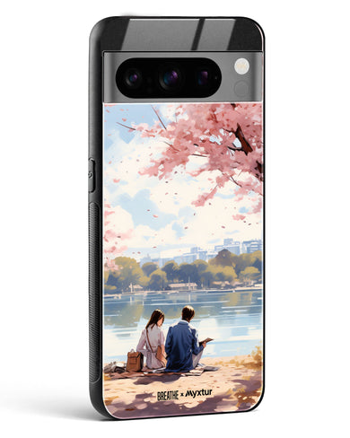 Sakura Serenade [BREATHE] Glass Case Phone Cover (Google)