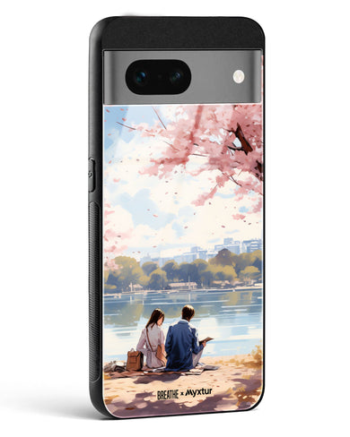 Sakura Serenade [BREATHE] Glass Case Phone Cover (Google)