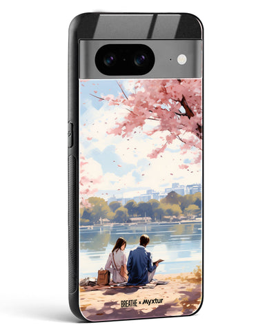 Sakura Serenade [BREATHE] Glass Case Phone Cover (Google)