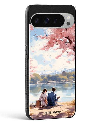 Sakura Serenade [BREATHE] Glass Case Phone Cover (Google)