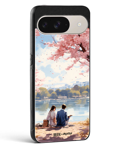 Sakura Serenade [BREATHE] Glass Case Phone Cover (Google)