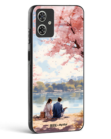 Sakura Serenade [BREATHE] Glass Case Phone Cover (Motorola)