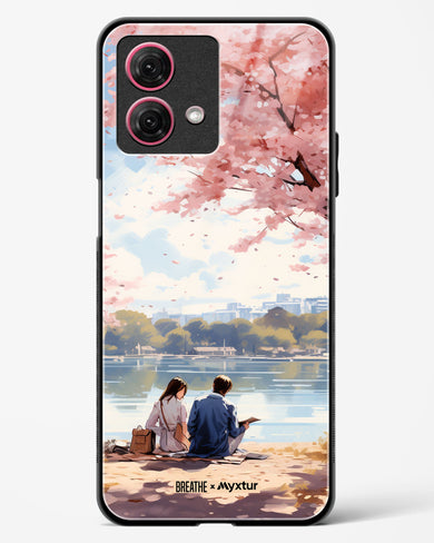 Sakura Serenade [BREATHE] Glass Case Phone Cover (Motorola)