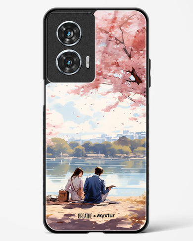 Sakura Serenade [BREATHE] Glass Case Phone Cover (Motorola)
