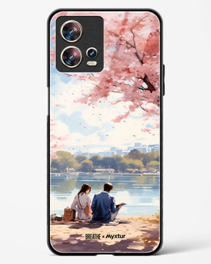 Sakura Serenade [BREATHE] Glass Case Phone Cover (Motorola)