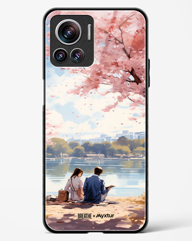 Sakura Serenade [BREATHE] Glass Case Phone Cover (Motorola)
