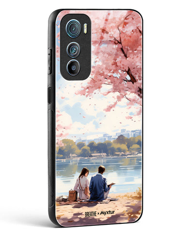 Sakura Serenade [BREATHE] Glass Case Phone Cover (Motorola)