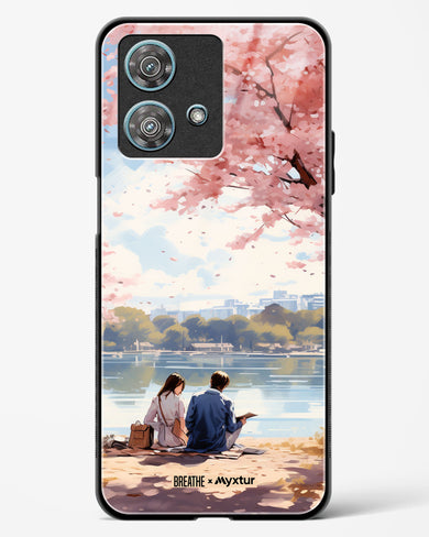 Sakura Serenade [BREATHE] Glass Case Phone Cover (Motorola)