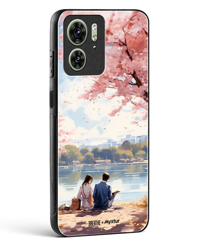 Sakura Serenade [BREATHE] Glass Case Phone Cover (Motorola)
