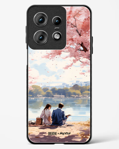 Sakura Serenade [BREATHE] Glass Case Phone Cover (Motorola)