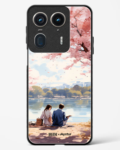 Sakura Serenade [BREATHE] Glass Case Phone Cover (Motorola)