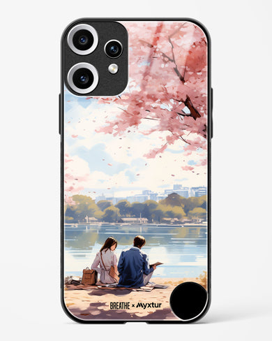 Sakura Serenade [BREATHE] Glass Case Phone Cover (Nothing)