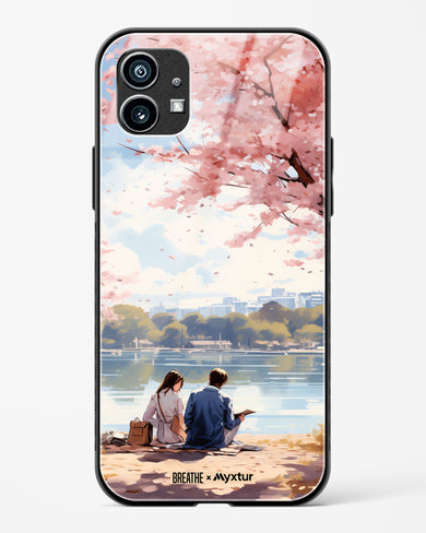 Sakura Serenade [BREATHE] Glass Case Phone Cover (Nothing)
