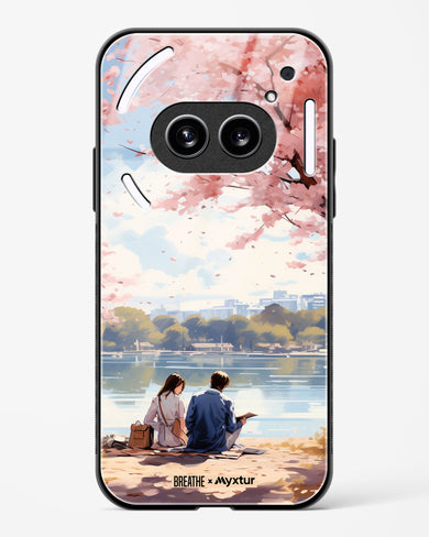 Sakura Serenade [BREATHE] Glass Case Phone Cover (Nothing)
