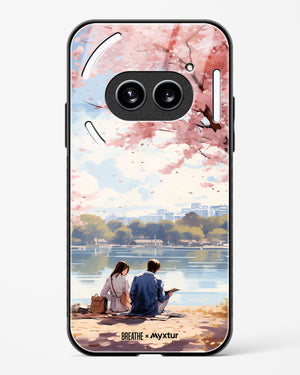 Sakura Serenade [BREATHE] Glass Case Phone Cover (Nothing)