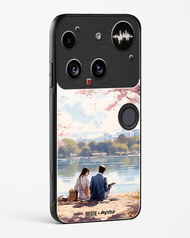 Sakura Serenade [BREATHE] Glass Case Phone Cover (Nothing)