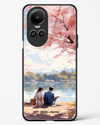 Sakura Serenade [BREATHE] Glass Case Phone Cover (Oppo)