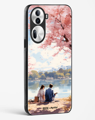 Sakura Serenade [BREATHE] Glass Case Phone Cover (Oppo)