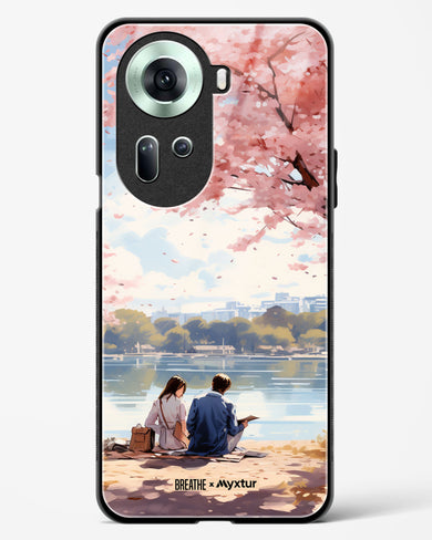 Sakura Serenade [BREATHE] Glass Case Phone Cover (Oppo)