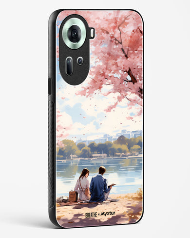 Sakura Serenade [BREATHE] Glass Case Phone Cover (Oppo)