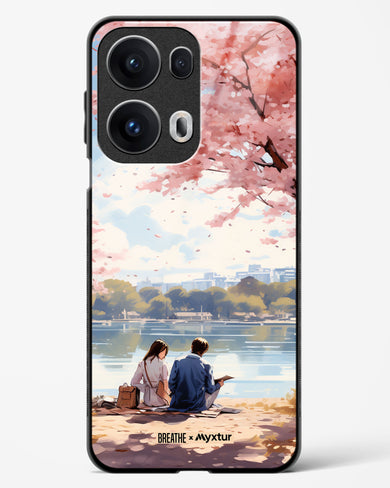Sakura Serenade [BREATHE] Glass Case Phone Cover (Oppo)
