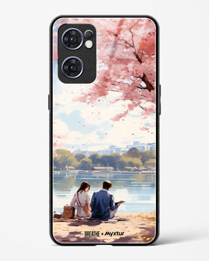 Sakura Serenade [BREATHE] Glass Case Phone Cover (Oppo)