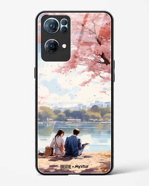 Sakura Serenade [BREATHE] Glass Case Phone Cover (Oppo)
