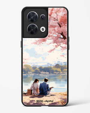 Sakura Serenade [BREATHE] Glass Case Phone Cover (Oppo)