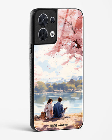 Sakura Serenade [BREATHE] Glass Case Phone Cover (Oppo)