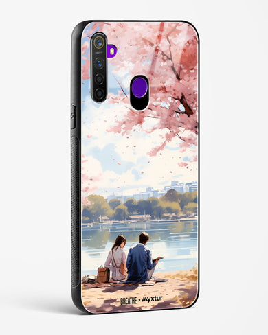 Sakura Serenade [BREATHE] Glass Case Phone Cover-(Realme)