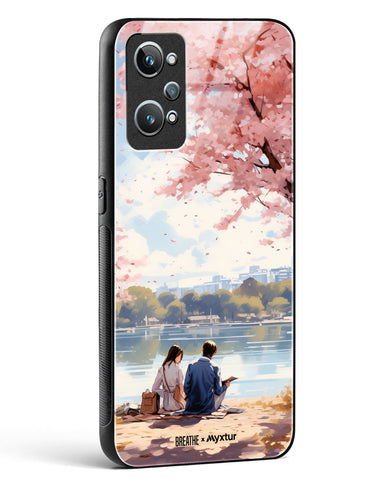 Sakura Serenade [BREATHE] Glass Case Phone Cover-(Realme)