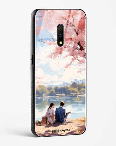 Sakura Serenade [BREATHE] Glass Case Phone Cover-(Realme)