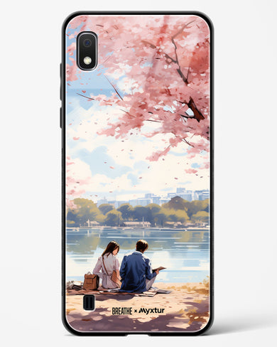 Sakura Serenade [BREATHE] Glass Case Phone Cover-(Samsung)