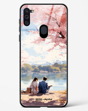 Sakura Serenade [BREATHE] Glass Case Phone Cover-(Samsung)