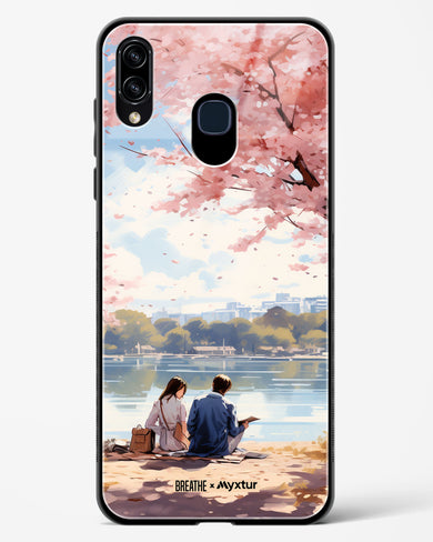 Sakura Serenade [BREATHE] Glass Case Phone Cover (Samsung)