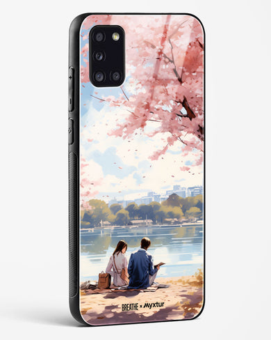 Sakura Serenade [BREATHE] Glass Case Phone Cover-(Samsung)