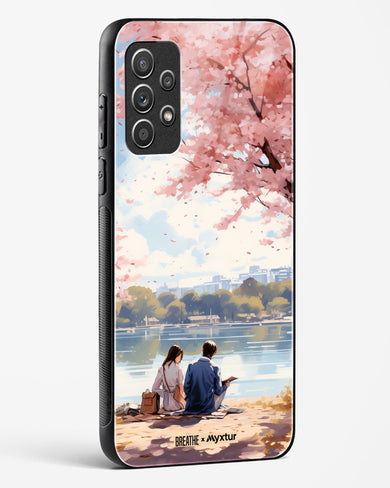 Sakura Serenade [BREATHE] Glass Case Phone Cover-(Samsung)