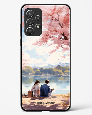 Sakura Serenade [BREATHE] Glass Case Phone Cover-(Samsung)