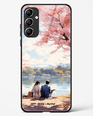 Sakura Serenade [BREATHE] Glass Case Phone Cover-(Samsung)