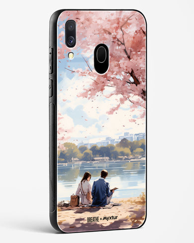 Sakura Serenade [BREATHE] Glass Case Phone Cover (Samsung)