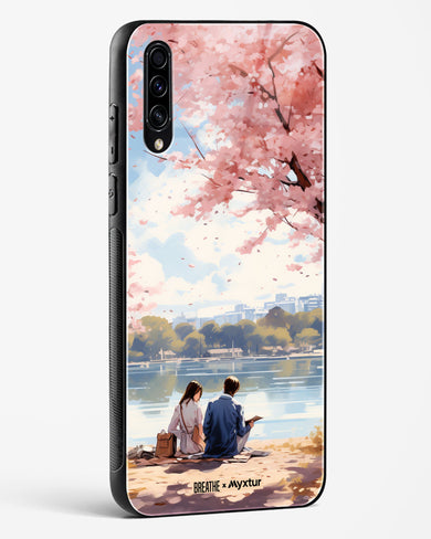 Sakura Serenade [BREATHE] Glass Case Phone Cover (Samsung)