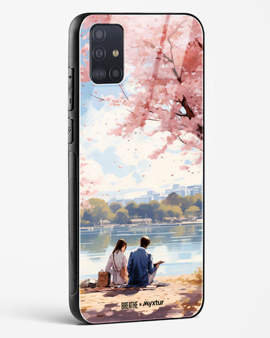 Sakura Serenade [BREATHE] Glass Case Phone Cover-(Samsung)