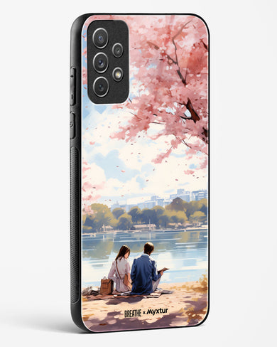 Sakura Serenade [BREATHE] Glass Case Phone Cover (Samsung)