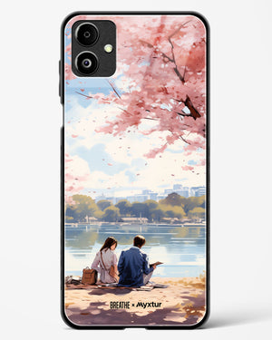 Sakura Serenade [BREATHE] Glass Case Phone Cover-(Samsung)