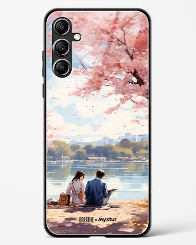 Sakura Serenade [BREATHE] Glass Case Phone Cover (Samsung)