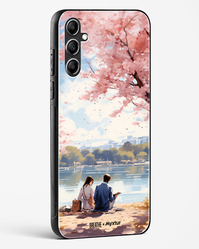 Sakura Serenade [BREATHE] Glass Case Phone Cover (Samsung)
