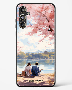 Sakura Serenade [BREATHE] Glass Case Phone Cover (Samsung)